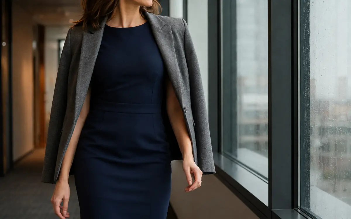The Autumn Work Dress: One Piece That Solves the Office Wardrobe